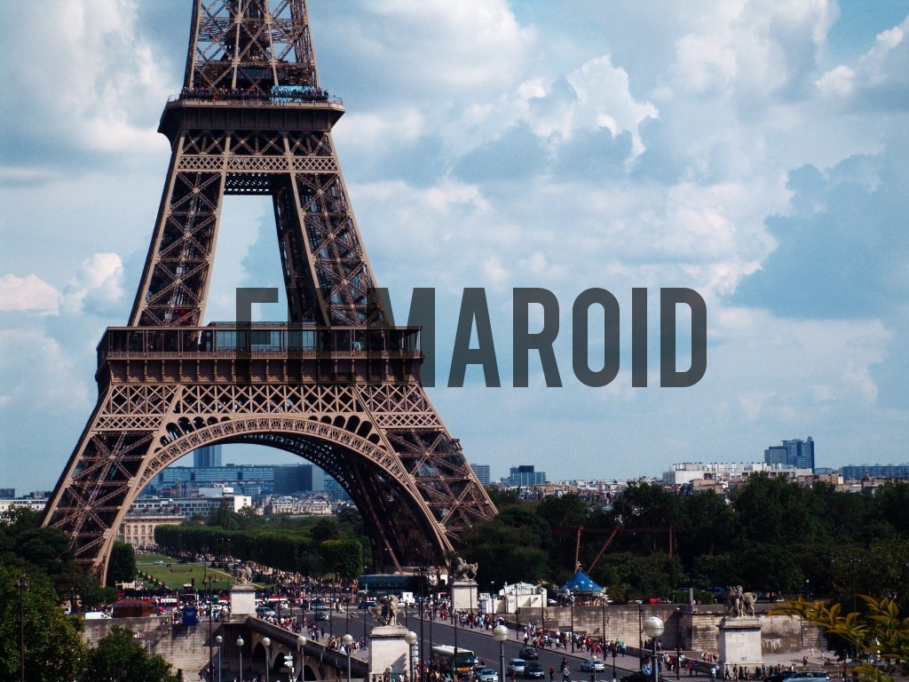 Paris and the wonderful Eiffel Tower during a beautiful summer afternoon