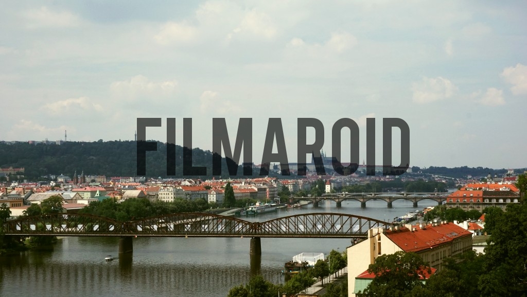 The view of Prague from the Cathedral of Vyšehrad