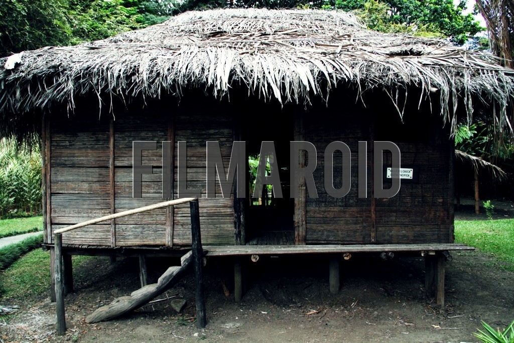Home replica from the Pacific Coast of Colombia Home replica from the Pacific Coast of Colombia - A replica of a typical home from a village in the Pacific Coast of Colombia found at Hacienda Piedechinche Valle del Cauca