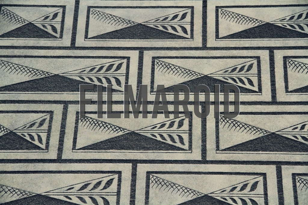Background of an art nouveau wall pattern and design