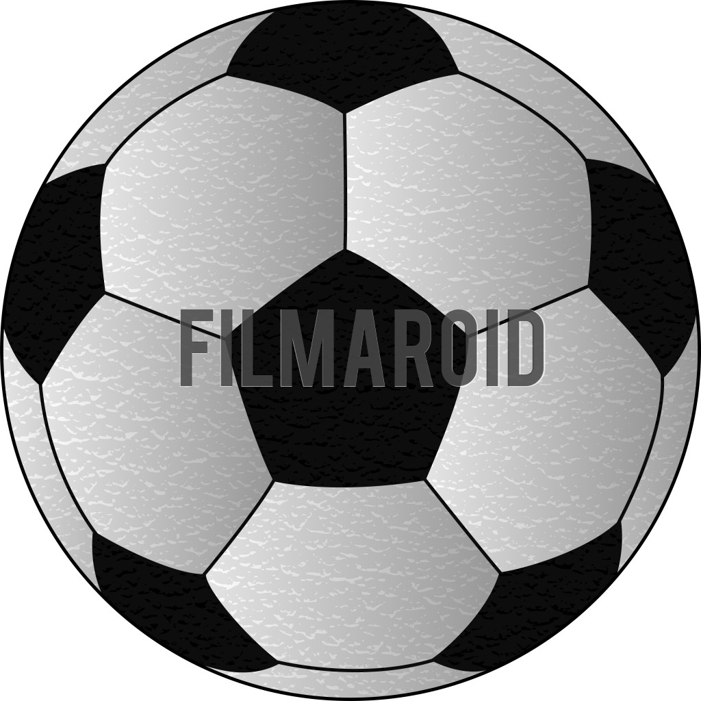 Beautiful classic black and white soccer ball design Beautiful classic black and white soccer ball design - Classic black and white design of a soccer match ball vector illustration with leather texture