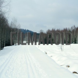 Snow trail through forests background - A collection of stock photos about Landscapes