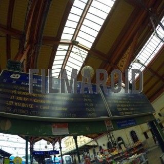 Departure sign european station prague - A collection of stock photos about Travel
