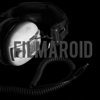 70s vintage headphones and cable black background - A collection of stock photos about Technology