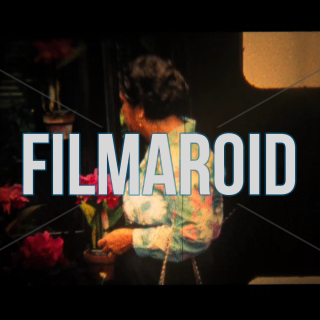 8mm footage of an older lady looking at some flowers - Vintage 8mm footage of an older lady taking a look at beautiful flowers and choosing which ones to buy in her colorful flower pattern blouse