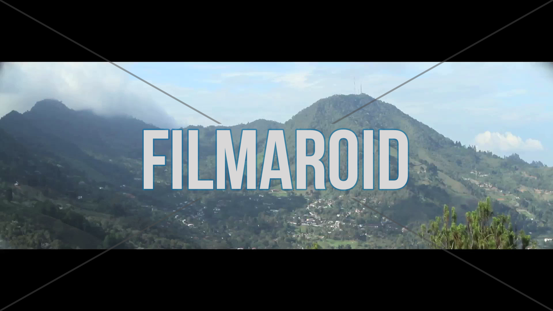 Landscape mountains Landscape mountains - Anamorphic lens view of a beautiful landscape with mountains and clouds