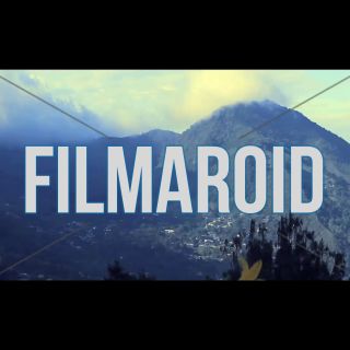 Anamorphic footage vignetting mountain landscape flowers trees clouds - A collection of stock footage about Nature