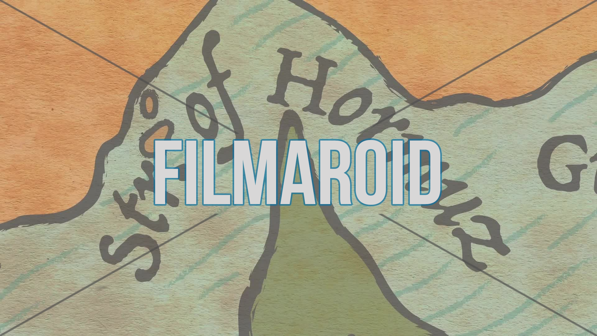 4k footage of animated vintage style map illustration zooming out of the geographical region of the Strait of Hormuz between the Persian Gulf and the Gulf of Oman with surrounding territories