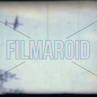 Archival footage of 50s commercial airline airplane flying over trees - Archival color footage of a 1950s commercial airline airplane flying across the sky and over some trees during one summer day