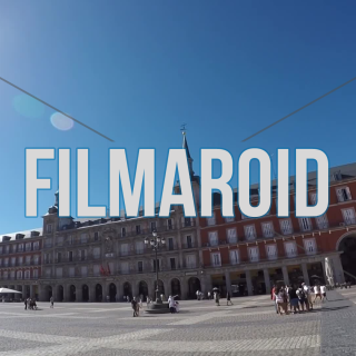 4k footage of the plaza mayor or main square at madrid spain - 4k 360 degree view of the Plaza Mayor or Main Plaza at the heart of Madrid Spain during sunny summer day